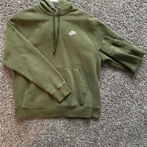 Dark Green Nike Hoodie